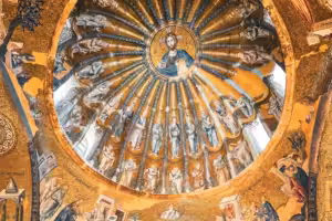 Domkuppel, Jesus Christus und Engelchöre